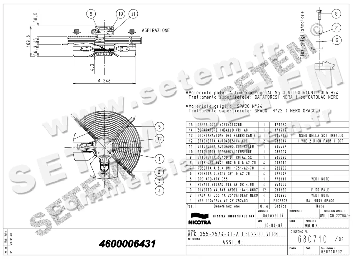 4624006431-VENTILATEUR NICOTRA GEBHARDT AFK355.25.4TA *680710*