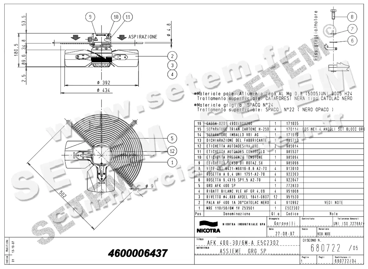 4624006437-VENTILATEUR NICOTRA GEBHARDT AFK400.30.6MA *680722*