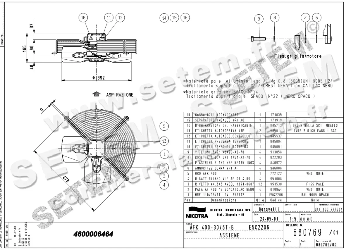 4624006464-VENTILATEUR NICOTRA GEBHARDT AFK400.30.6TB *680769*
