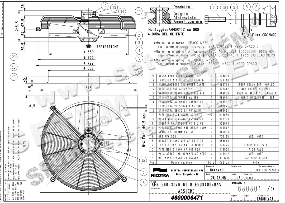 4624006471-VENTILATEUR NICOTRA GEBHARDT AFK560.30/6.6TB *680801*