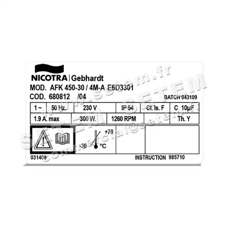 4624006478-VENTILATEUR NICOTRA GEBHARDT AFK450.30/4M.A E6D3301 *680812* 3