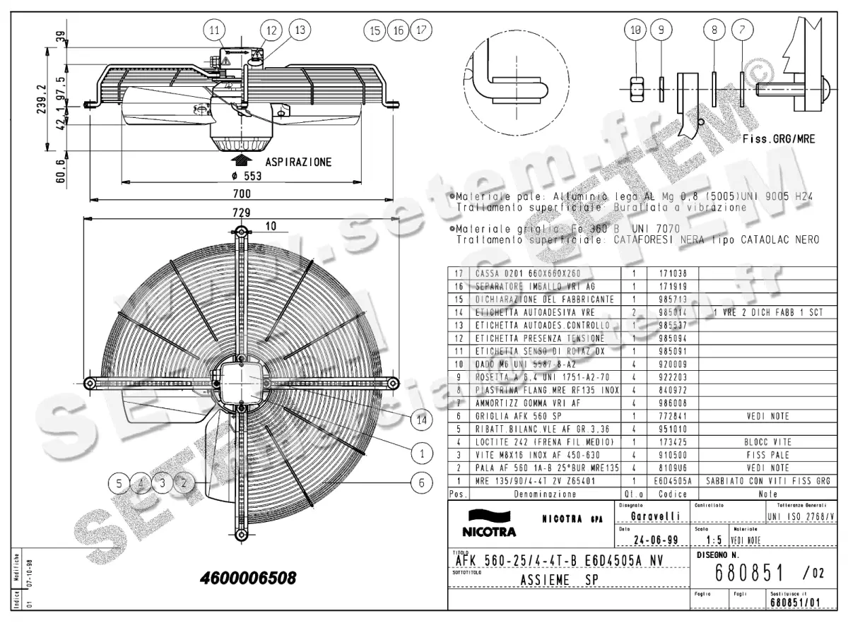 4624006508-VENTILATEUR NICOTRA GEBHARDT AFK560.25.4TB *680851*