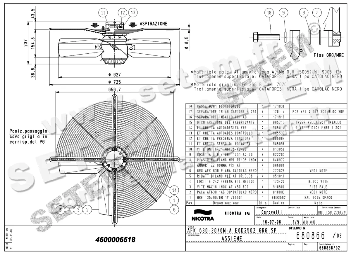 4624006518-VENTILATEUR NICOTRA GEBHARDT AFK630.30.6MA *680866*