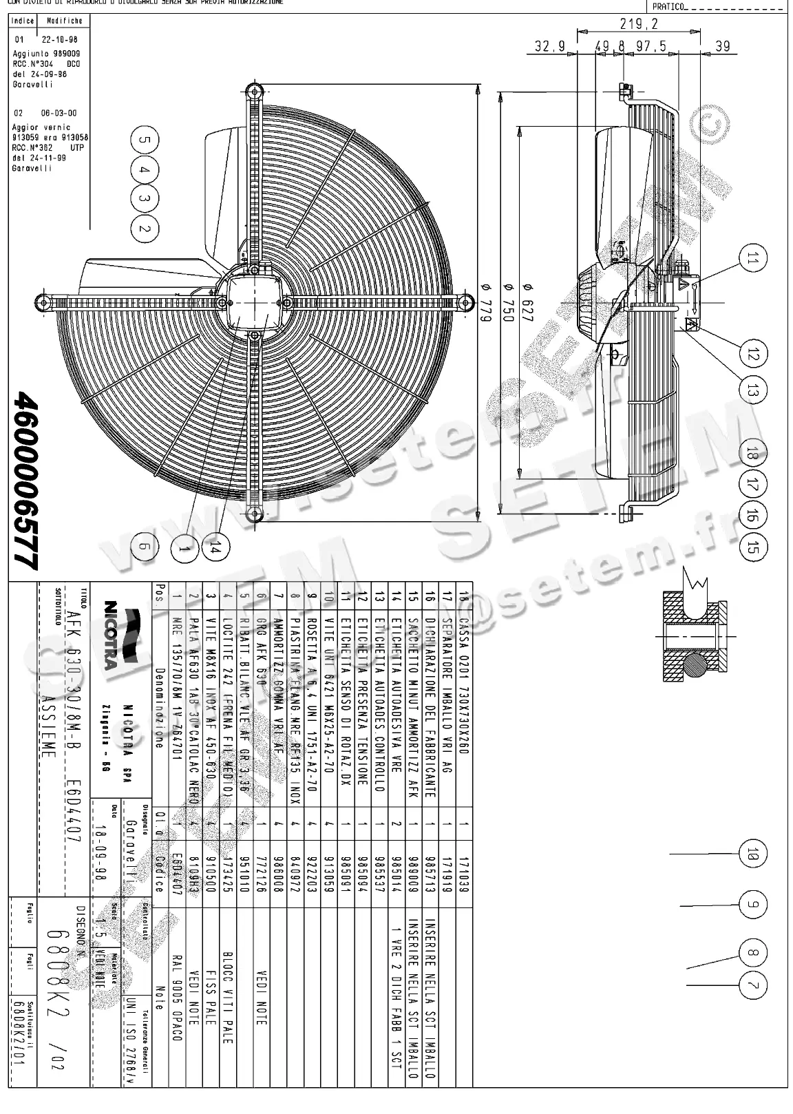 4624006577-VENTILATEUR NICOTRA GEBHARDT AFK630.30.8MB *6808K2*