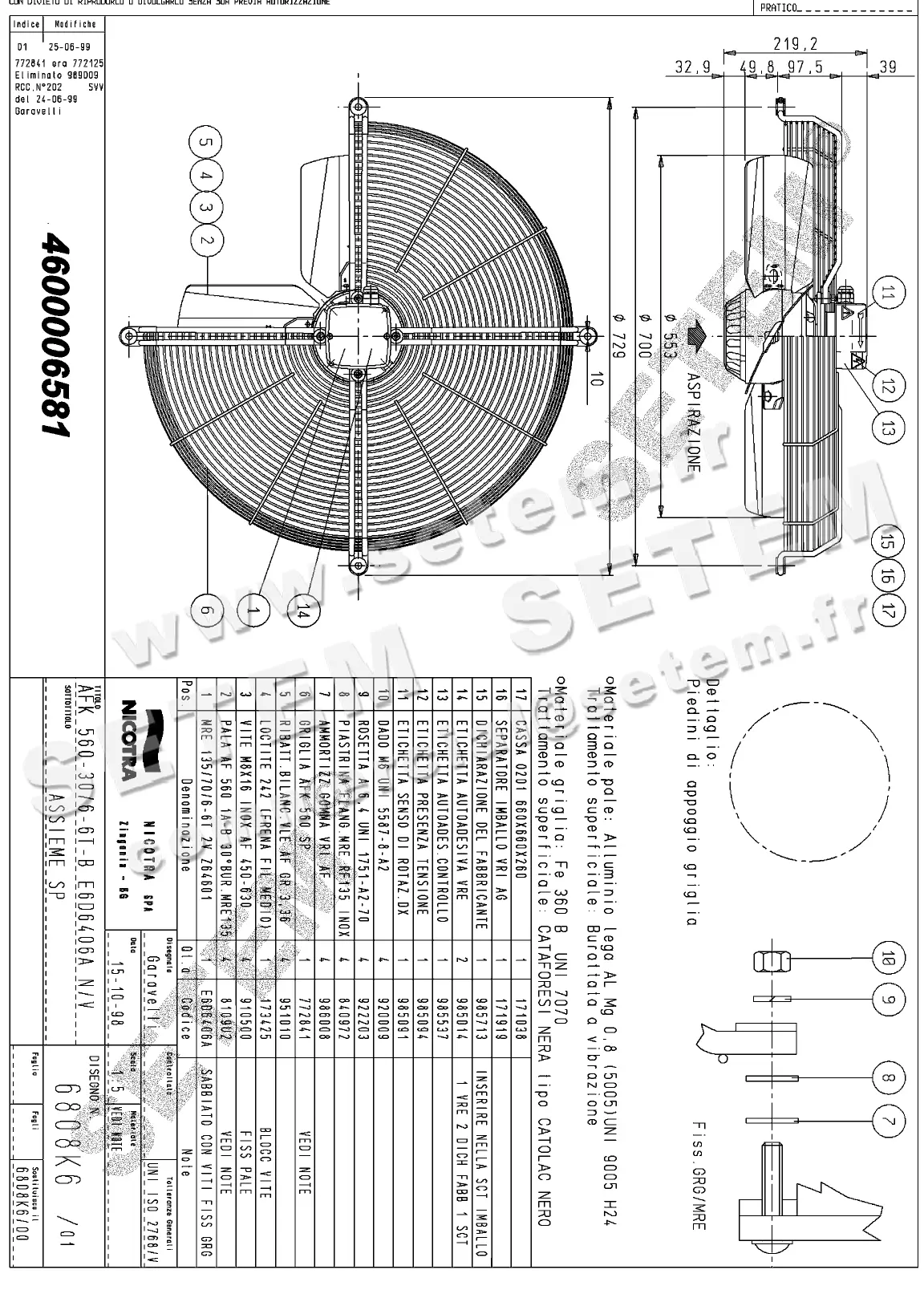 4624006581-VENTILATEUR NICOTRA GEBHARDT AFK560.30.6TB *6808K6*
