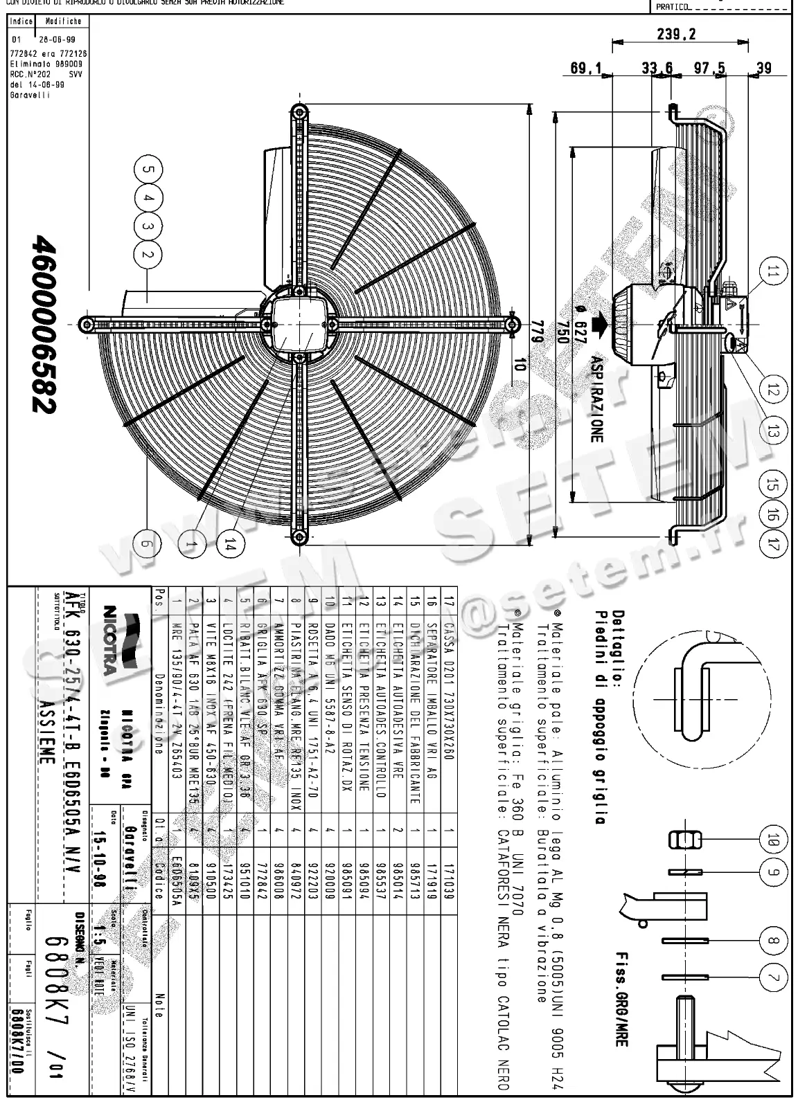 4624006582-VENTILATEUR NICOTRA GEBHARDT AFK630.25.4TB *6808K7*