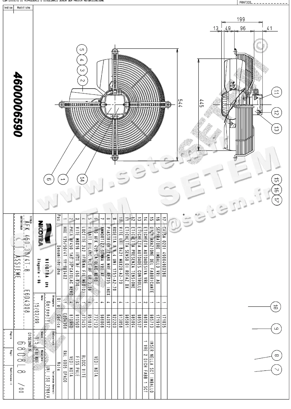 4624006590-VENTILATEUR NICOTRA GEBHARDT AFK450.30.4TB *6808L8*