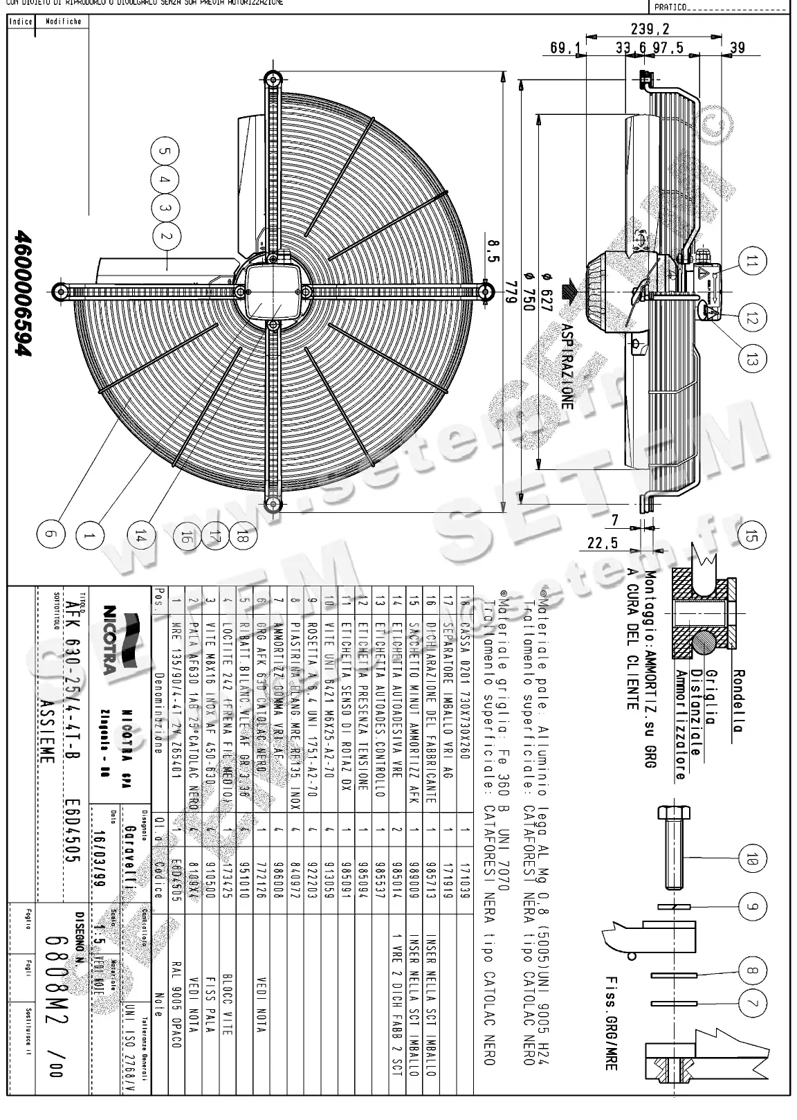 4624006594-VENTILATEUR NICOTRA GEBHARDT AFK630.25.4TB *6808M2*