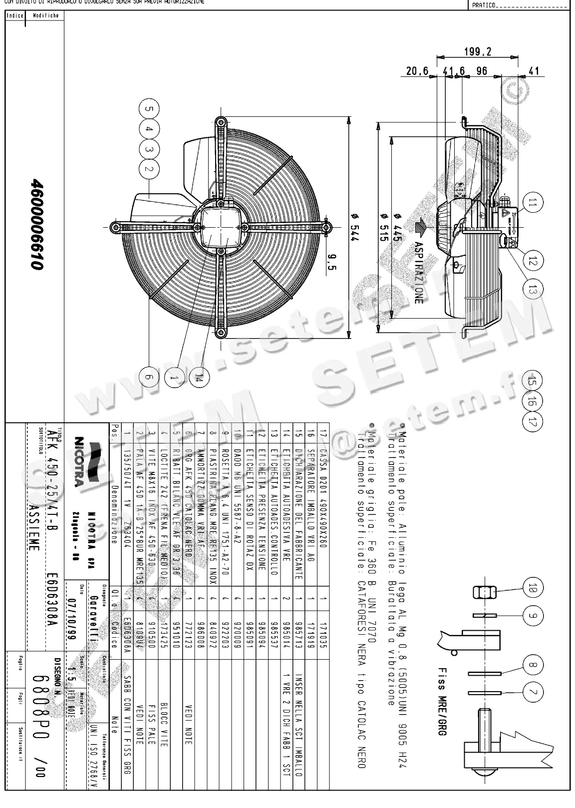4624006610-VENTILATEUR NICOTRA GEBHARDT AFK450.25.4TB *6808P0*