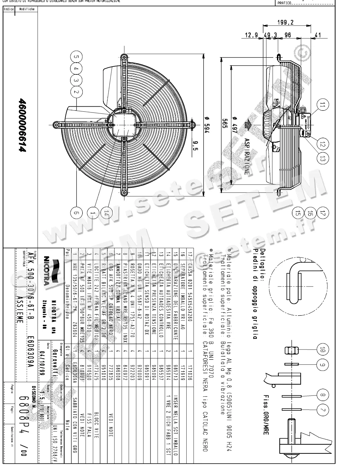 4624006614-VENTILATEUR NICOTRA GEBHARDT AFK500.30.6TB *6808P4*