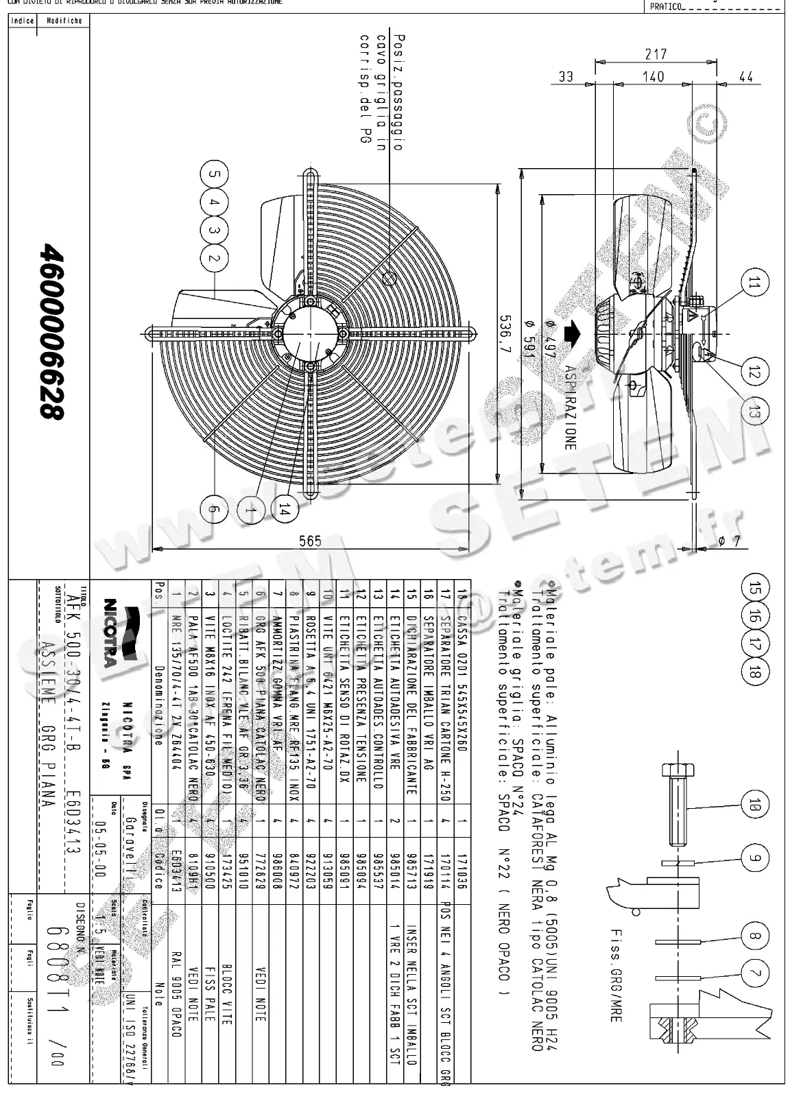 4624006628-VENTILATEUR NICOTRA GEBHARDT AFK500.30.4TB *6808T1*