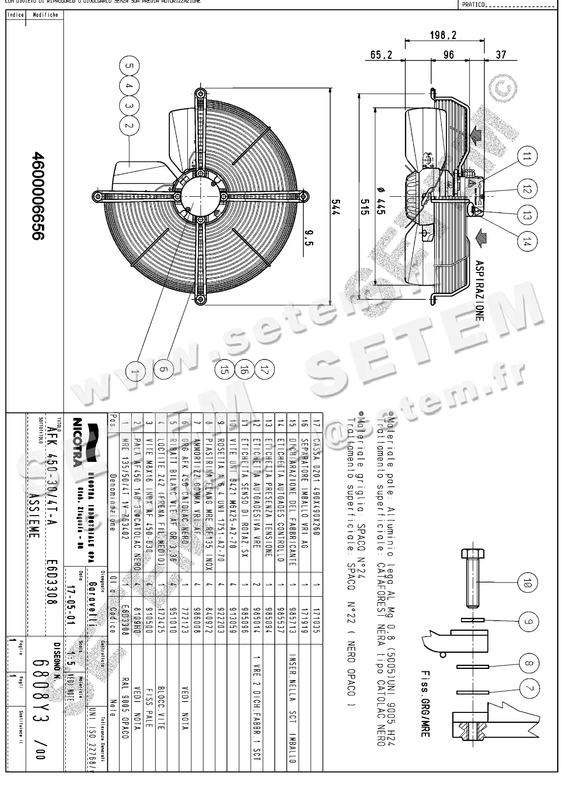 4624006656-VENTILATEUR NICOTRA GEBHARDT AFK450.30.4TA *6808Y3*