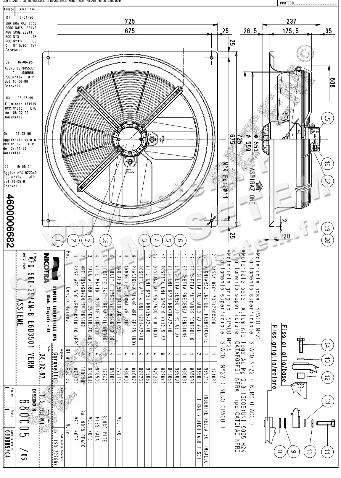 4624006682-VENTILATEUR NICOTRA GEBHARDT AFQ560.25/4M.B E6D3501 *680005*