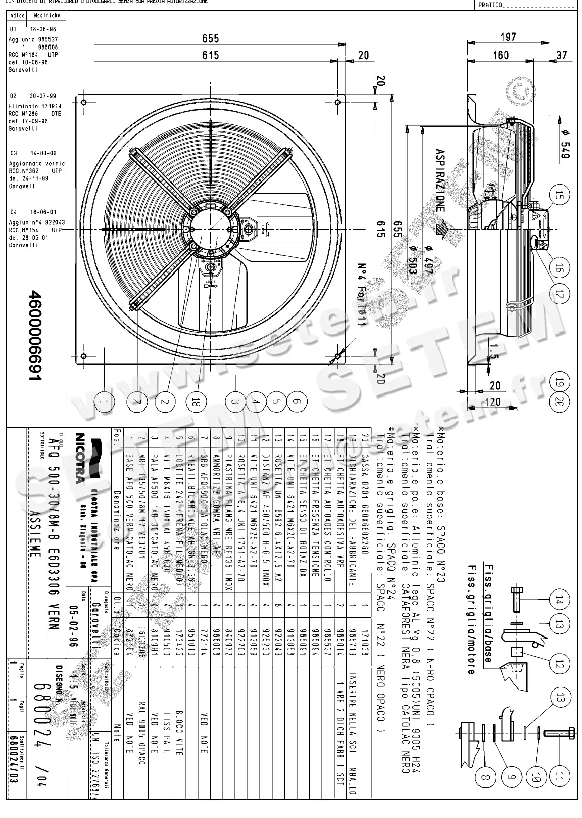 4624006691-VENTILATEUR NICOTRA GEBHARDT AFQ500.30/8M.B E6D3306 *680024*