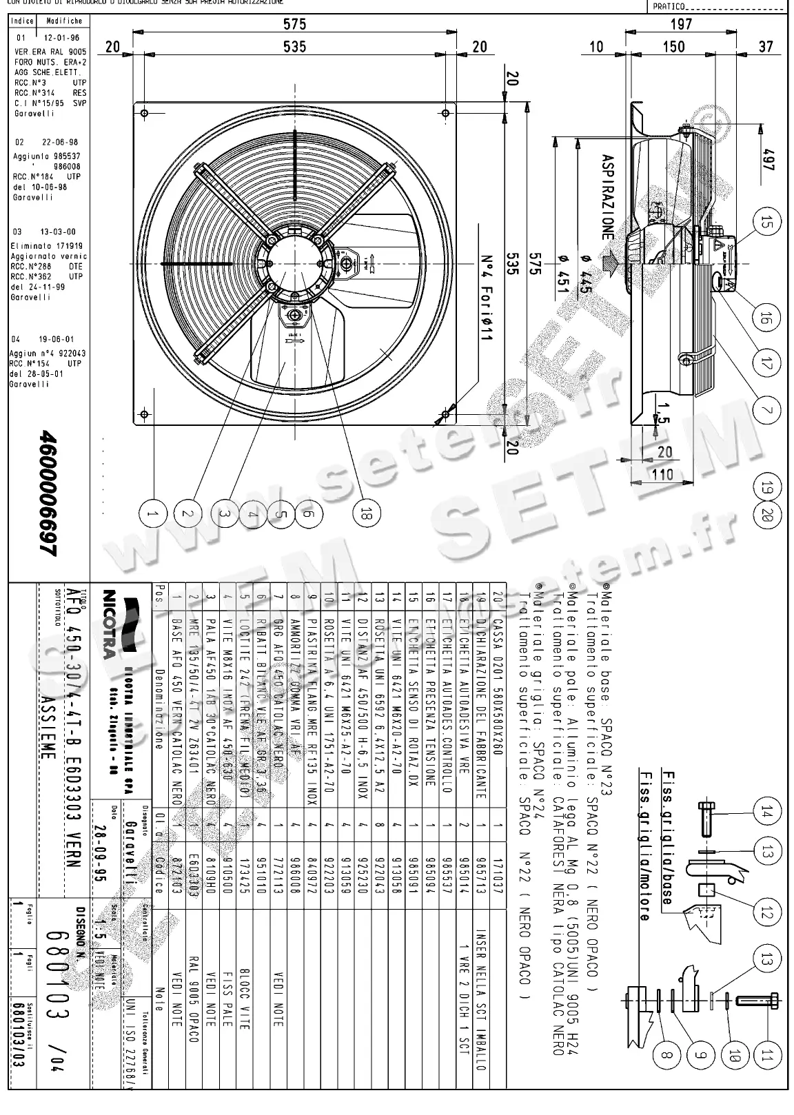 4624006697-VENTILATEUR NICOTRA GEBHARDT AFQ450.30/4T.B E6D3303 *680103*
