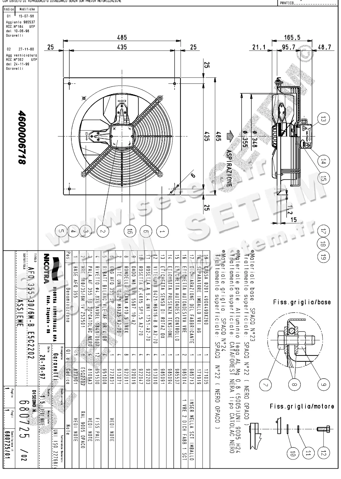 4624006718-VENTILATEUR NICOTRA GEBHARDT AFQ355.30/6M.B E5C2202 *680725*
