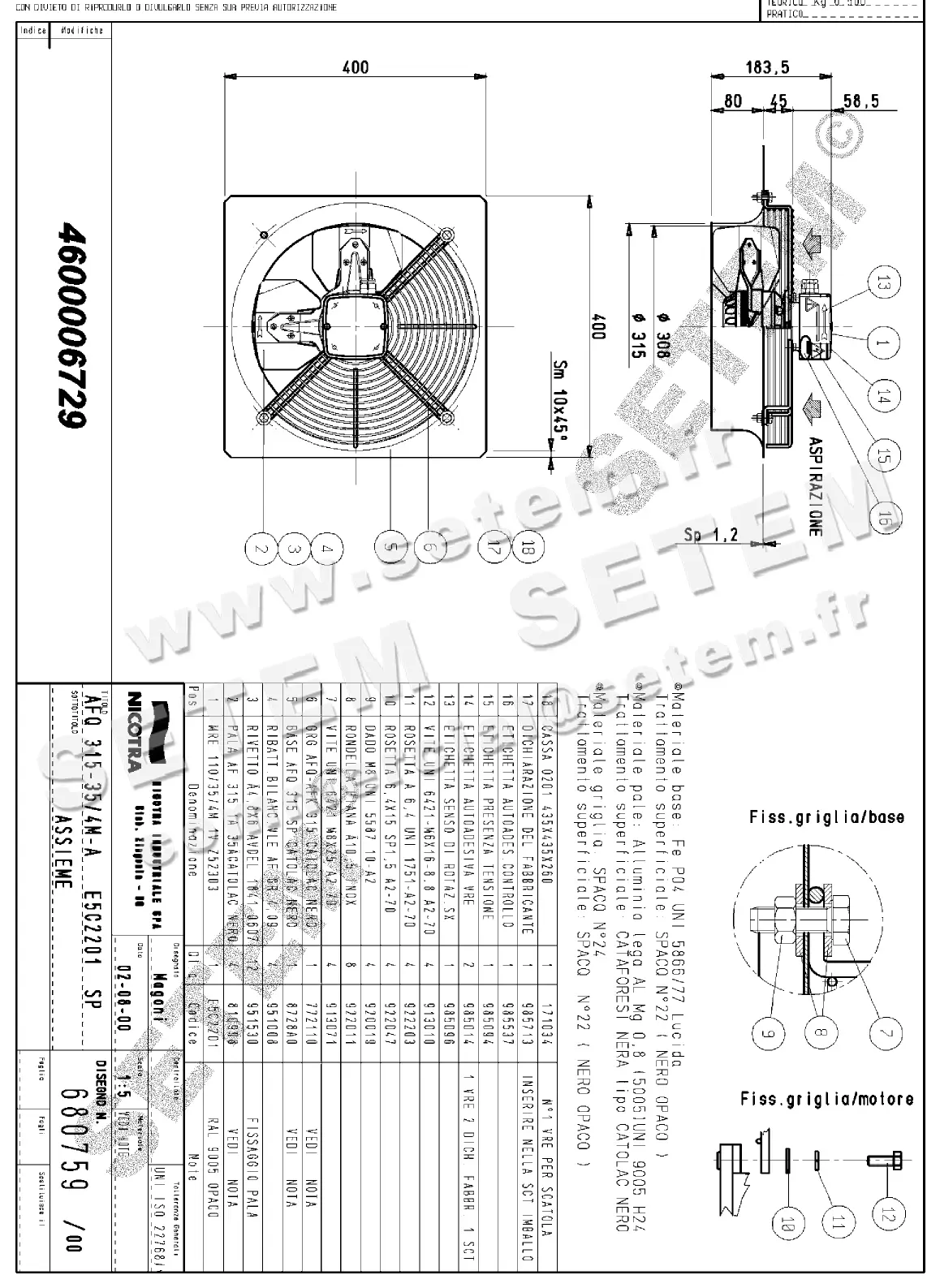 4624006729-VENTILATEUR NICOTRA GEBHARDT AFQ315.35/4M.A E5C2201 *680759*
