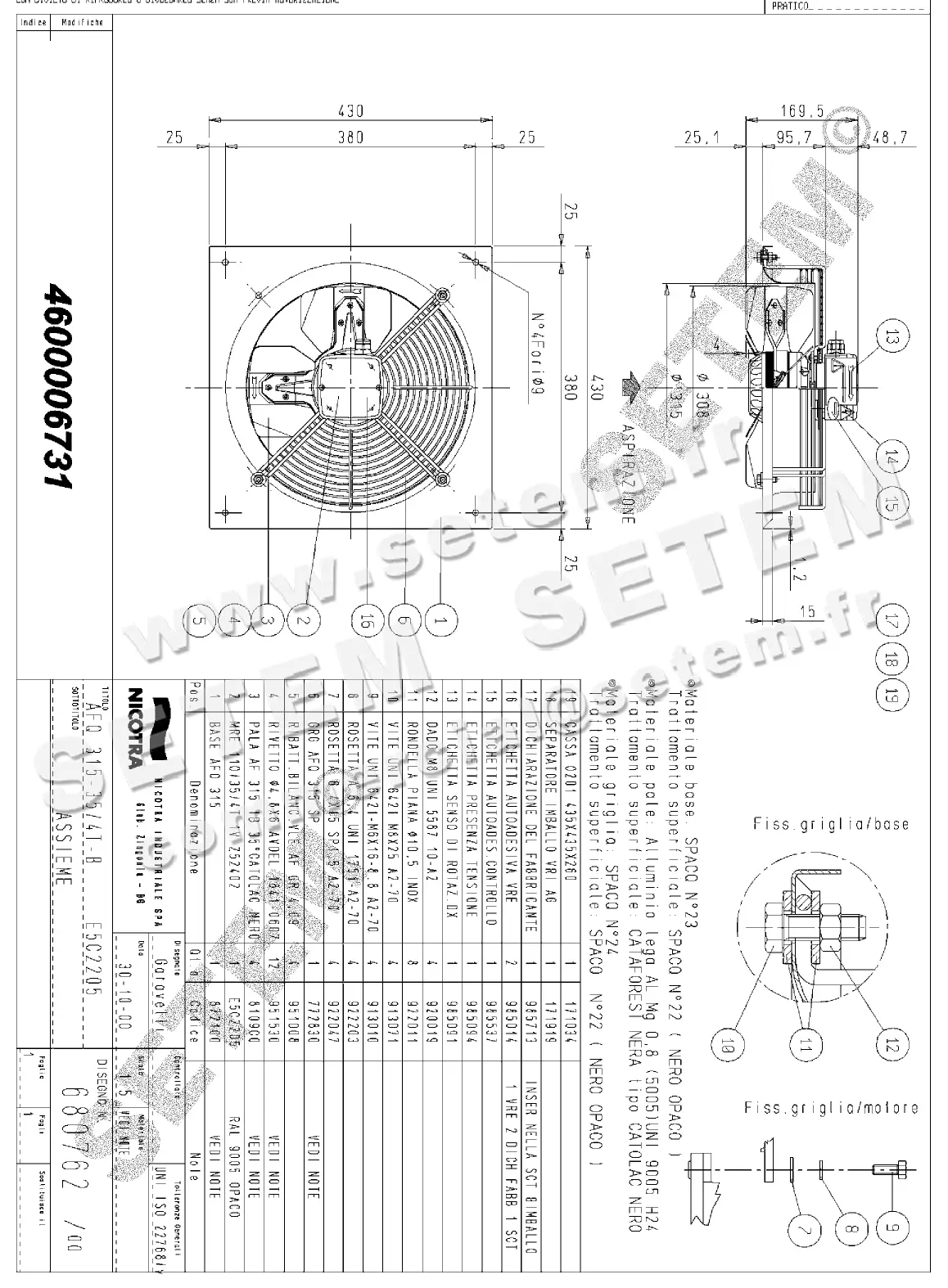 4624006731-VENTILATEUR NICOTRA GEBHARDT AFQ315.35/4T.B E5C2205 *680762*