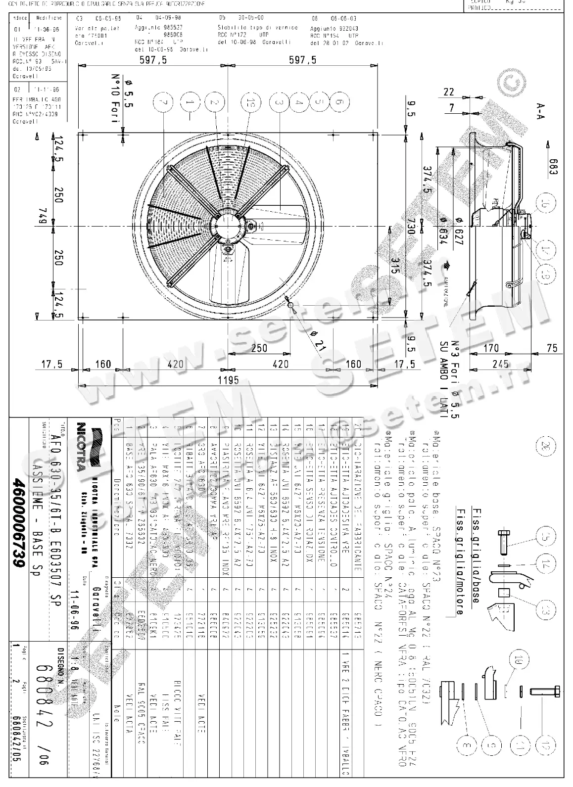 4624006739-VENTILATEUR NICOTRA GEBHARDT AFQ630.35/6T.B E6D3507 *680842*
