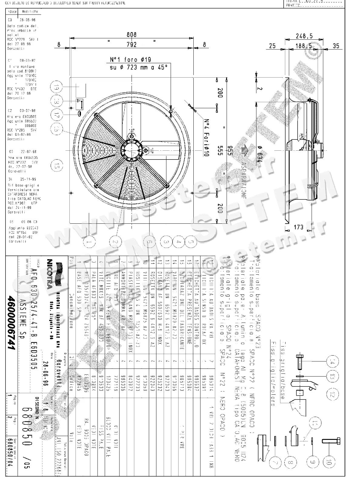 4624006741-VENTILATEUR NICOTRA GEBHARDT AFQ630.25/4.4T.B E6D3505 *680850*