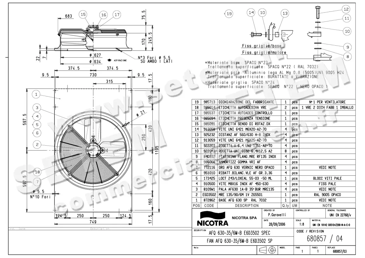 4624006742-VENTILATEUR NICOTRA GEBHARDT AFQ630.35/6M.B *680857*