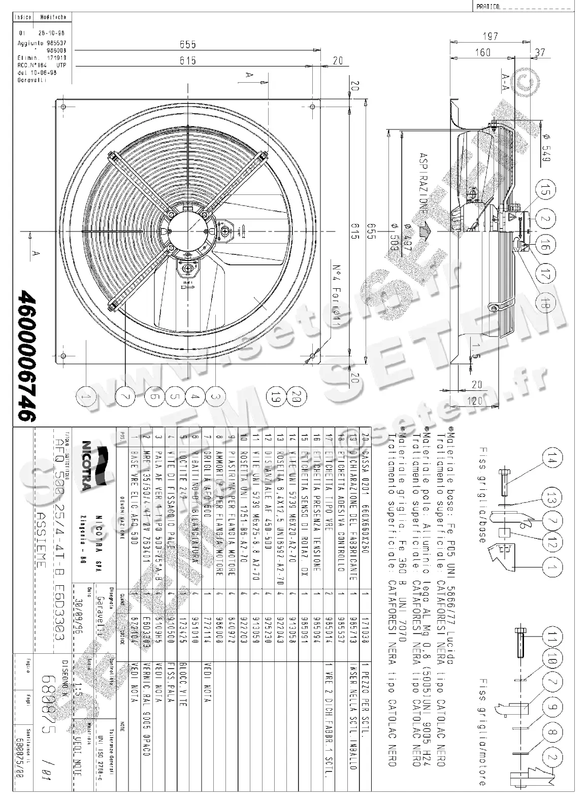 4624006746-VENTILATEUR NICOTRA GEBHARDT AFQ500.25/4T.B E6D3303 *680875*