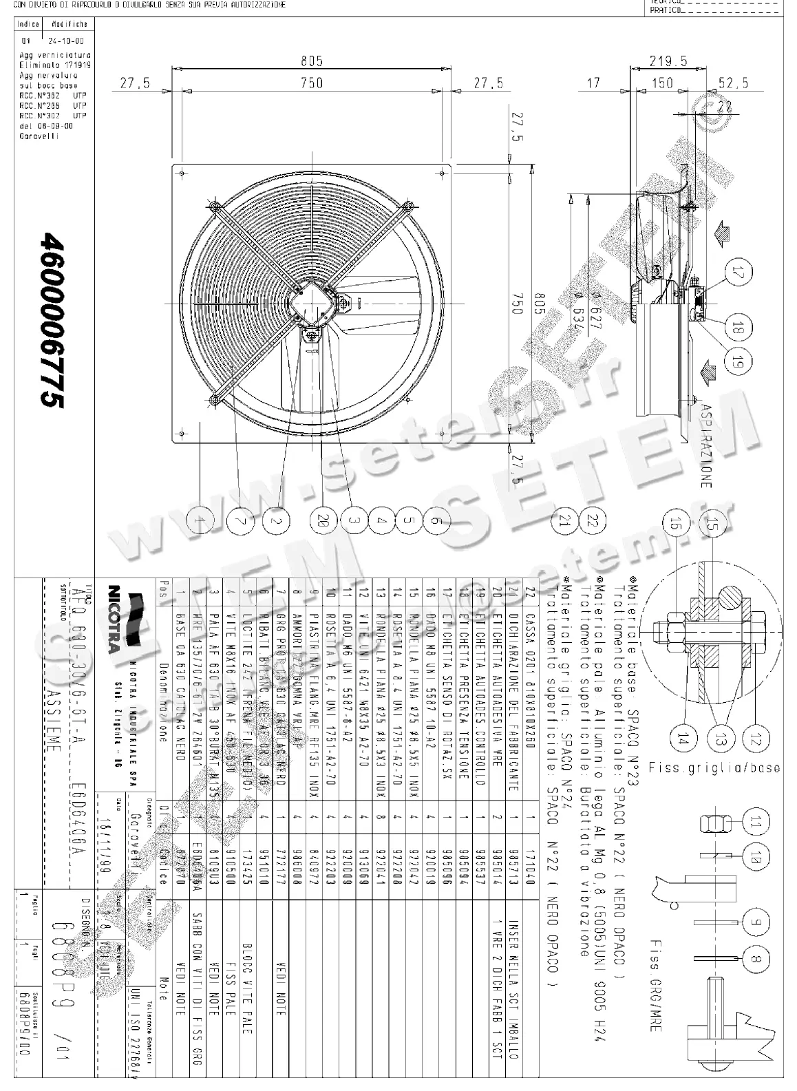 4624006775-VENTILATEUR NICOTRA GEBHARDT AFQ630.30/6T.A E6D6406A *6808P9*