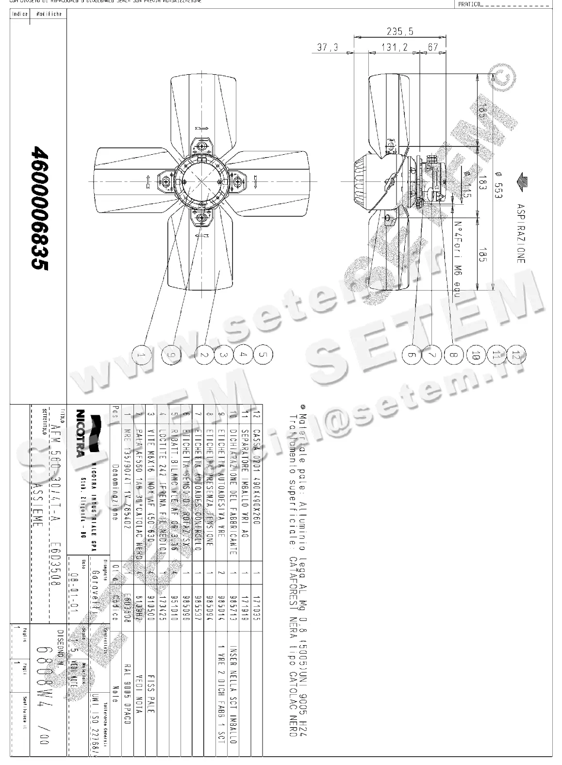 4624006835-MOTOHELICE NICOTRA GEBHARDT AFM560.30.4TA *6808W4*