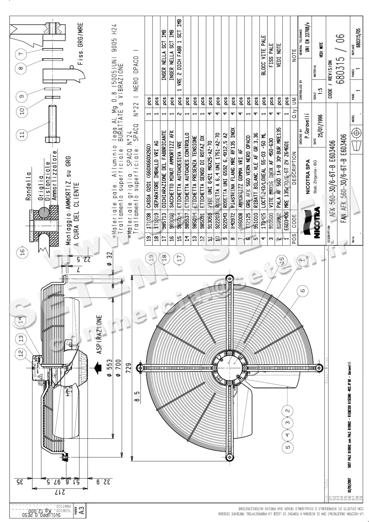 4624006880-VENTILATEUR NICOTRA GEBHARDT AFK560.30/6.6TB E6D3406 *680315*
