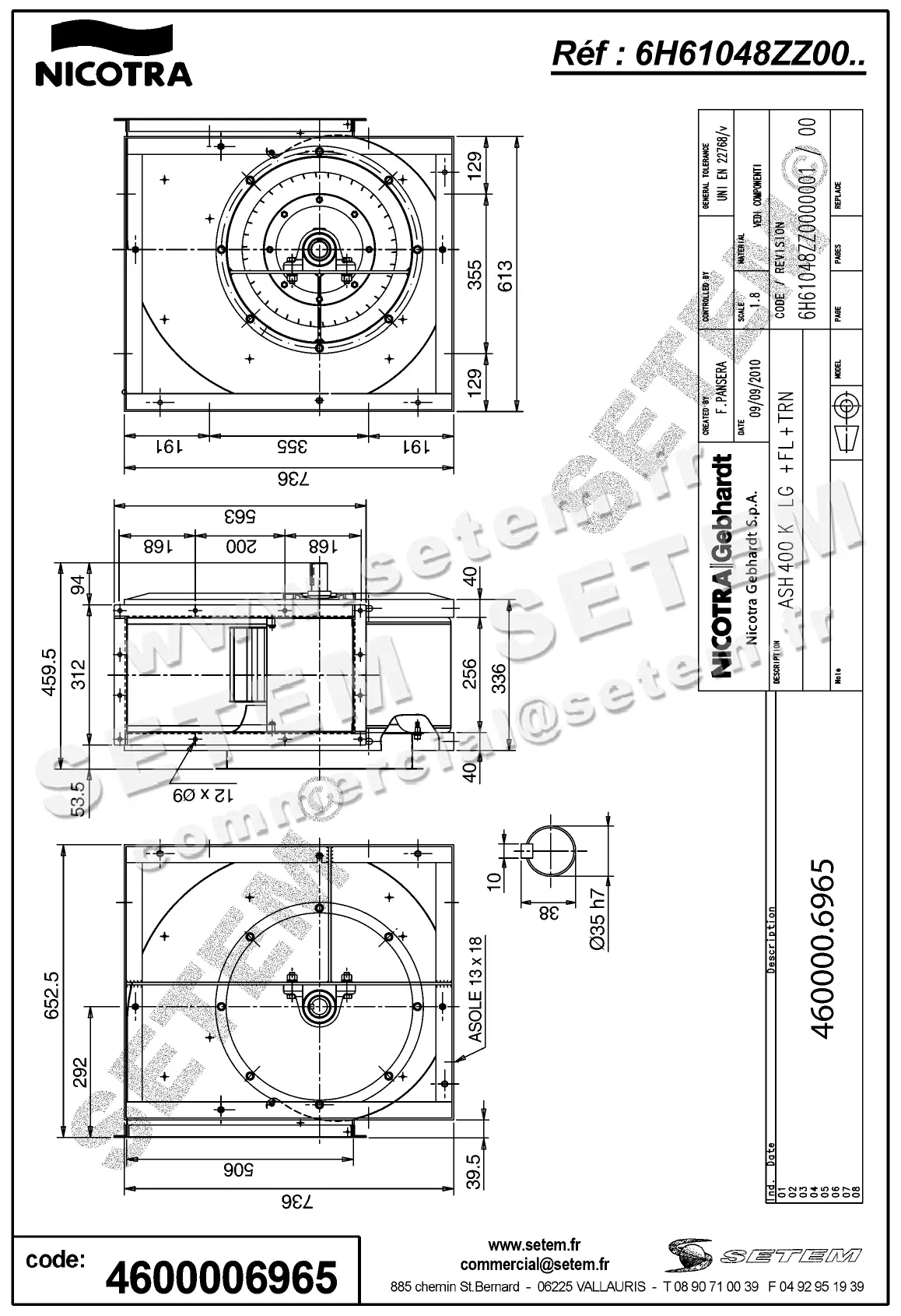 4624006965-VENTILATEUR NICOTRA GEBHARDT ASH400K LG +BR+TRN *6H61048ZZ0000001* 2