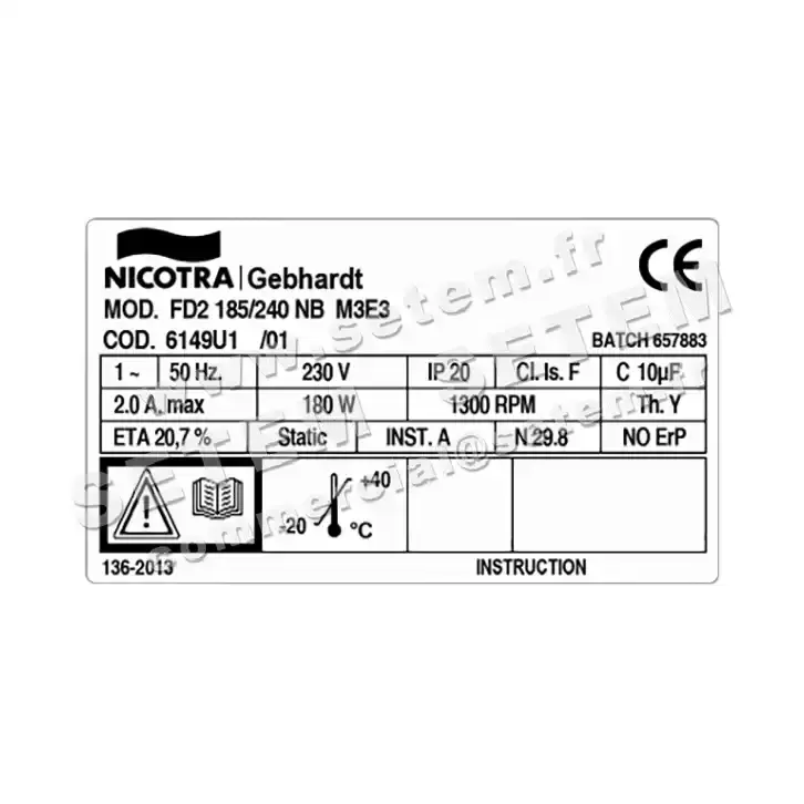 4624008049-GMV NICOTRA GEBHARDT FD2.185/240NB M3E3 *6149U1* 3