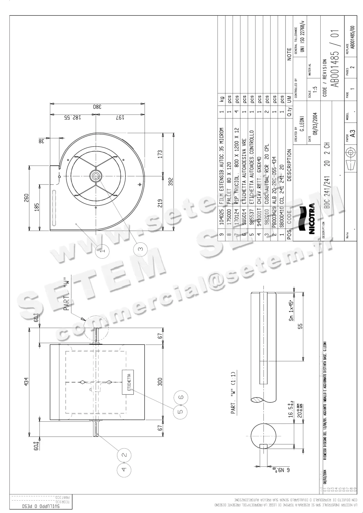 4624008140-VENTILATEUR NICOTRA GEBHARDT BDC241X241 *AB001485*