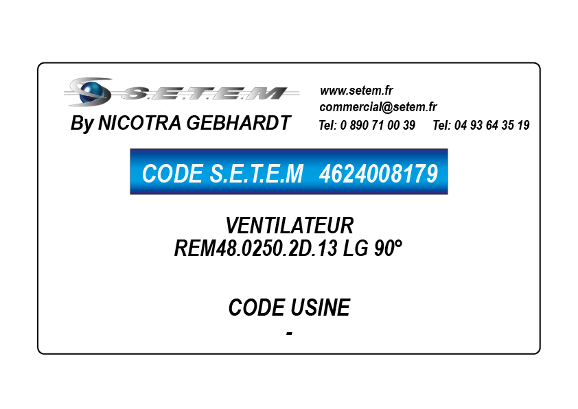 4624008179-VENTILATEUR REM48.0250.2D.13 LG 90°