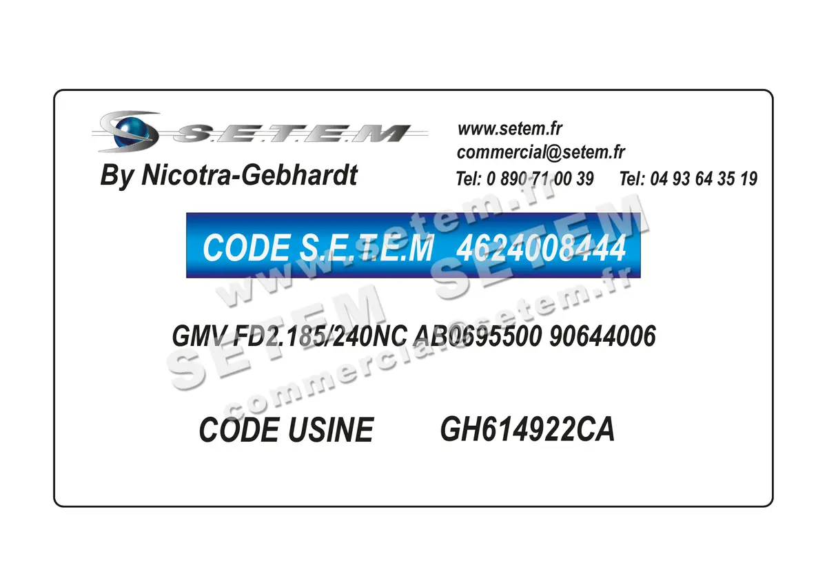 4624008444-GMV NICOTRA GEBHARDT FD2.185/240NC AB0695500 90644006 *GH614922CA*
