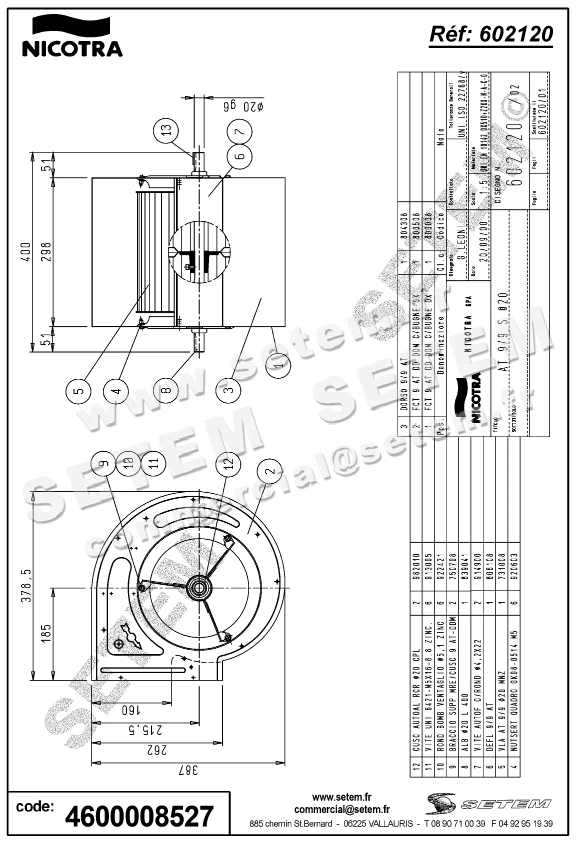 4624008527-VENTILATEUR NICOTRA GEBHARDT AT9/9S *602120* 2