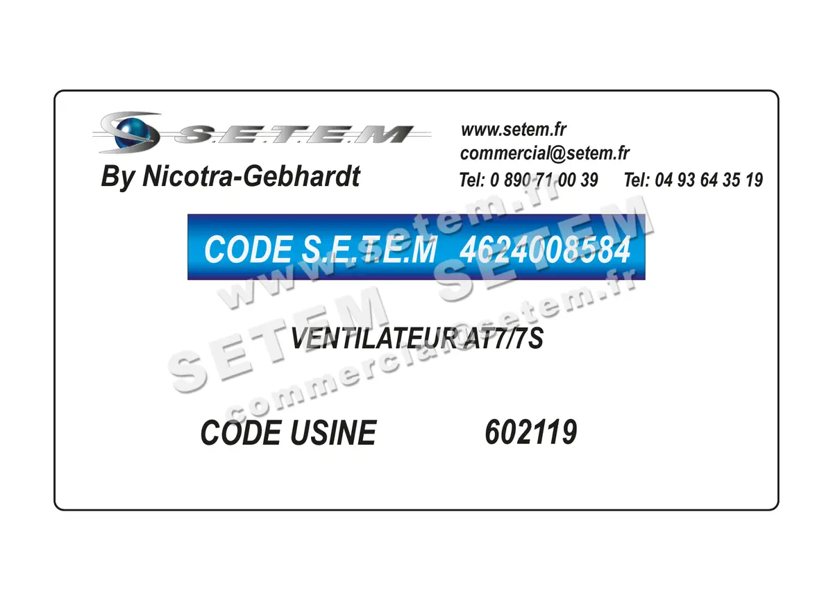 4624008584-VENTILATEUR NICOTRA GEBHARDT AT7/7S *602119* 4