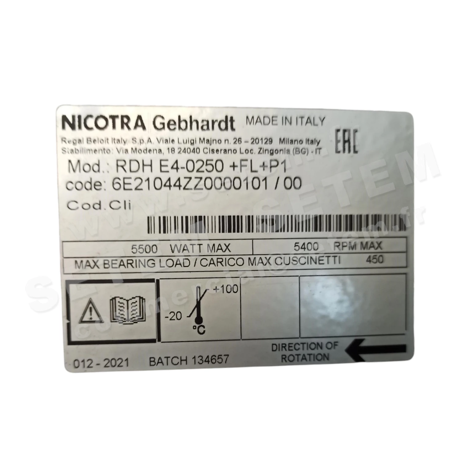 4624008970-VENTILATEUR NICOTRA GEBHARDT RDH4E-0250 +BR+P1 *6E21044ZZ0000101*