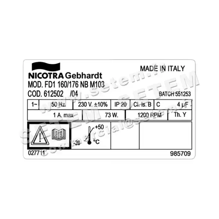 4624009820-GMV NICOTRA GEBHARDT FD1.160/176NB M103 *612502* 3