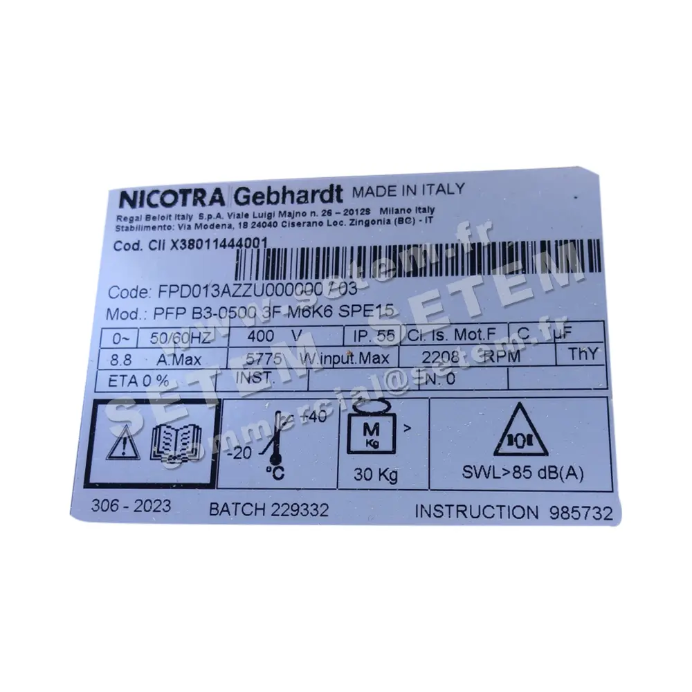 4624009858-VENTILATEUR NICOTRA GEBHARDT PFPB3-0500 M6K6 SPE15 *FPD013AZZU000000*