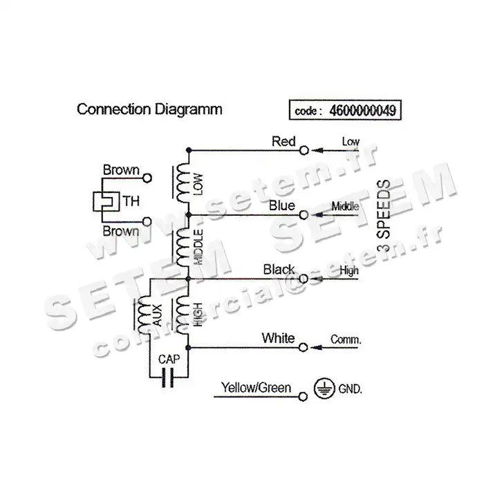 4624500049-MOTEUR NICOTRA K60635M01457 *1419F0* 6