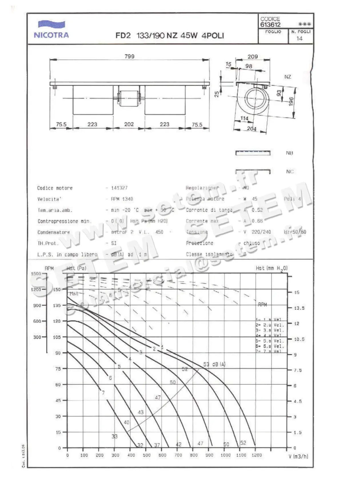 4624500254-GMV NICOTRA FD2.133/190NZ 141327 *613612*