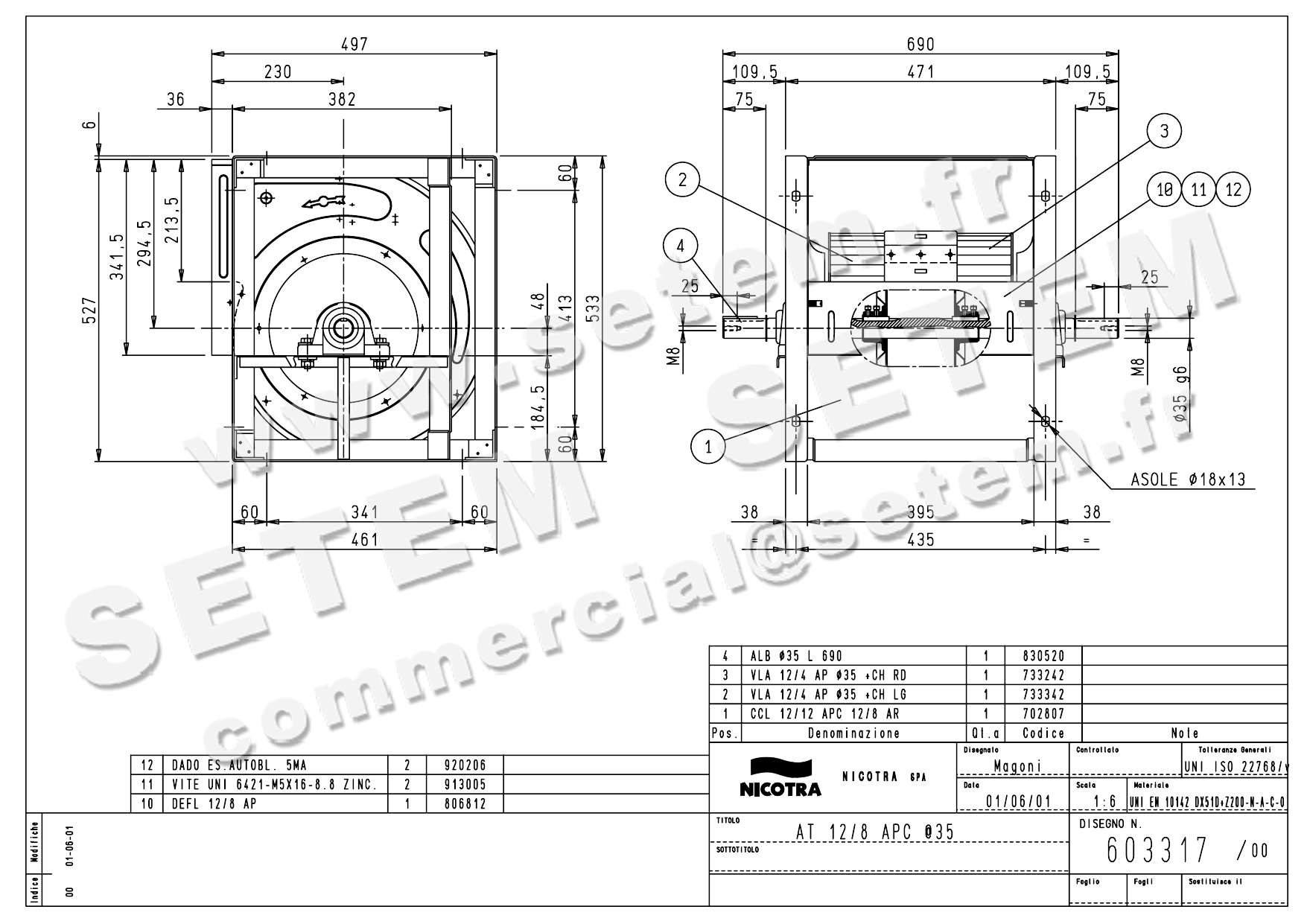 4624500329-VENTILATEUR NICOTRA AT12/8 *603317*