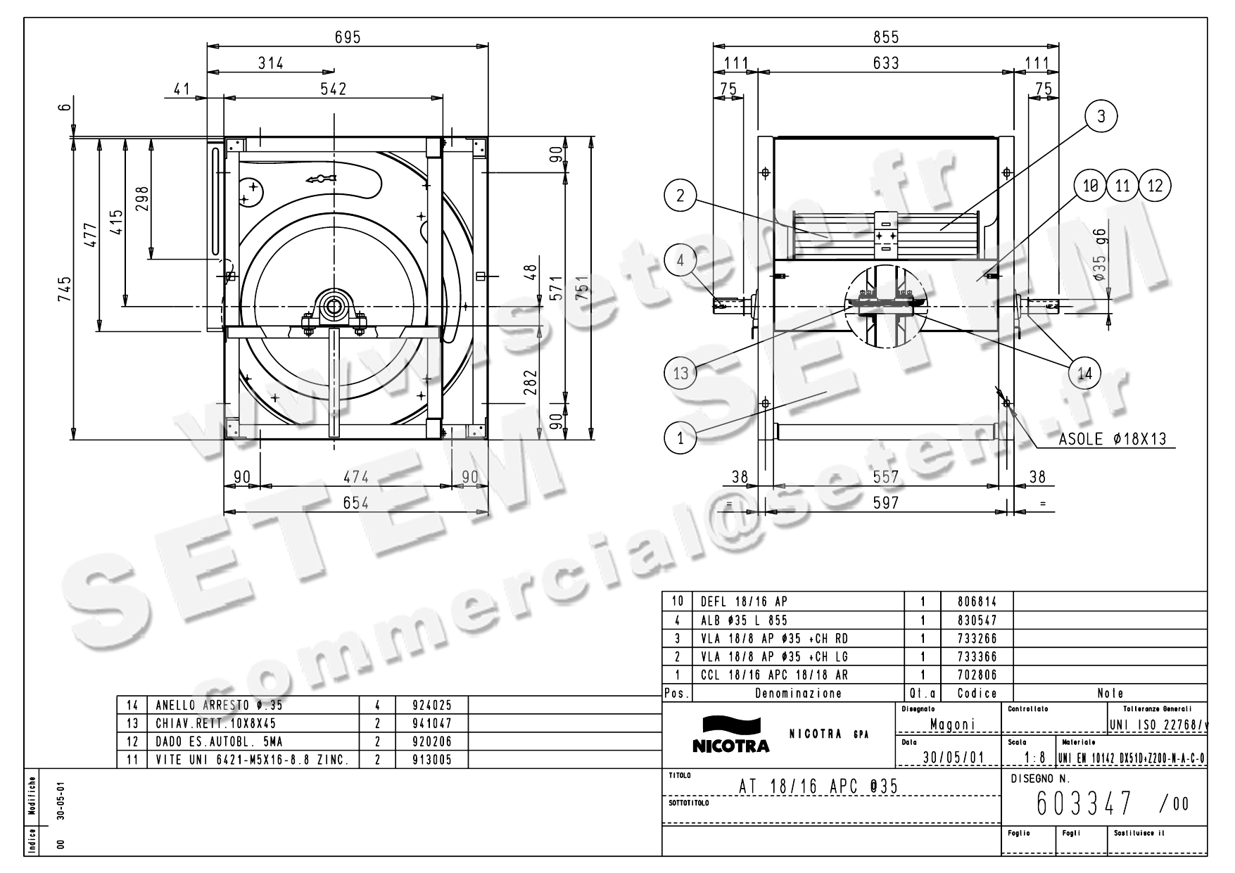 4624500332-VENTILATEUR NICOTRA AT18/16 *603347*