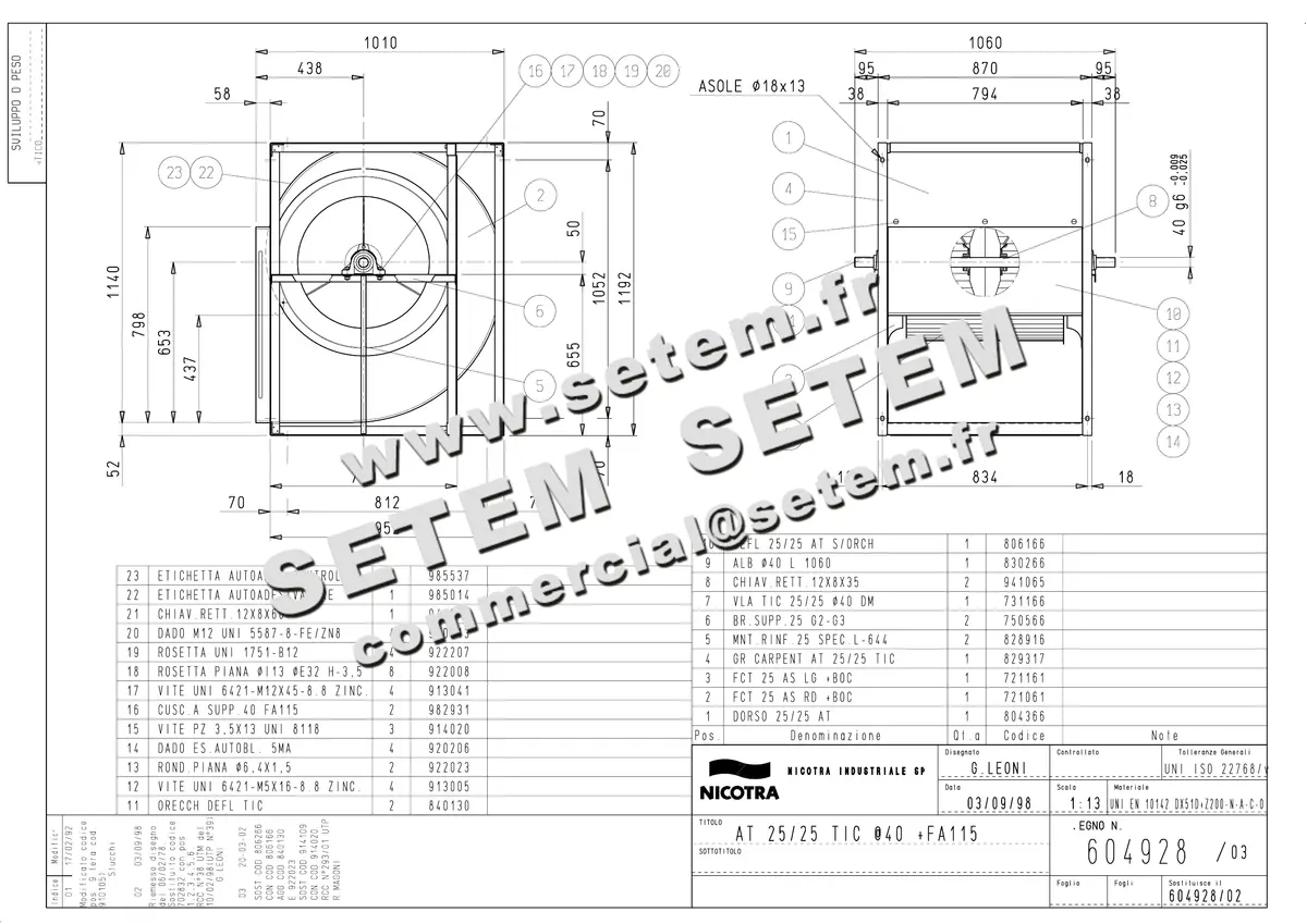 4624500379-VENTILATEUR NICOTRA AT25/25TIC *604928*
