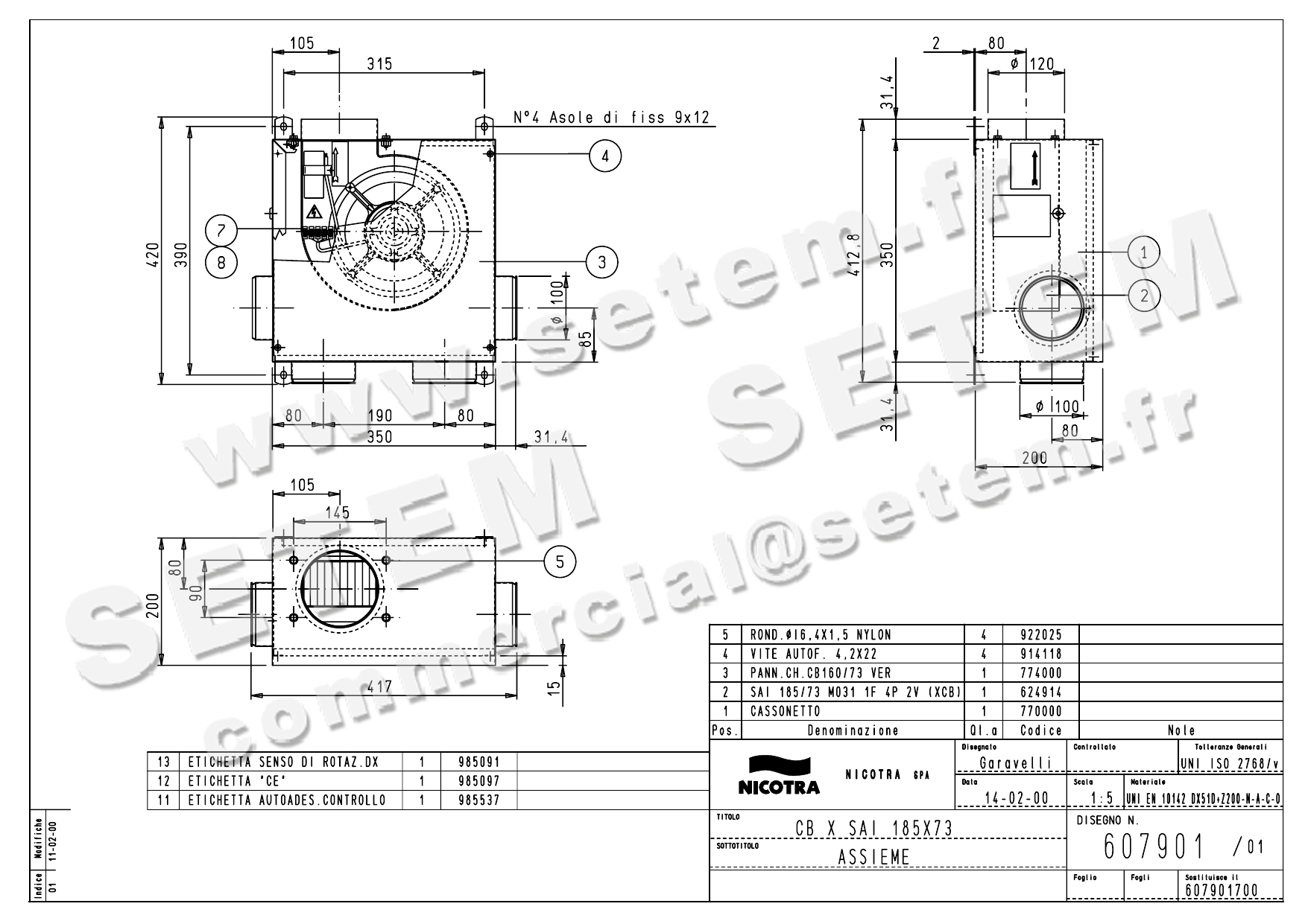 4624500486-VENTILATEUR NICOTRA SAI185/73 *607901*