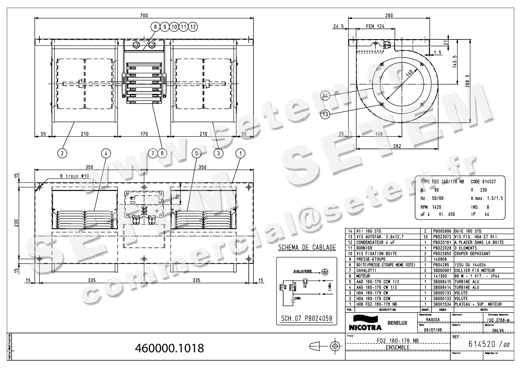 4624501018-GMV NICOTRA FD2.160/176NB 141356 *614520*