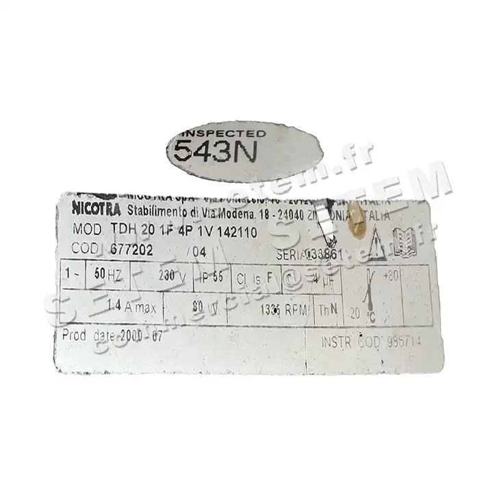 4624509155-TOURELLE NICOTRA TDH20 4P M230V 1V 142110 *677202*