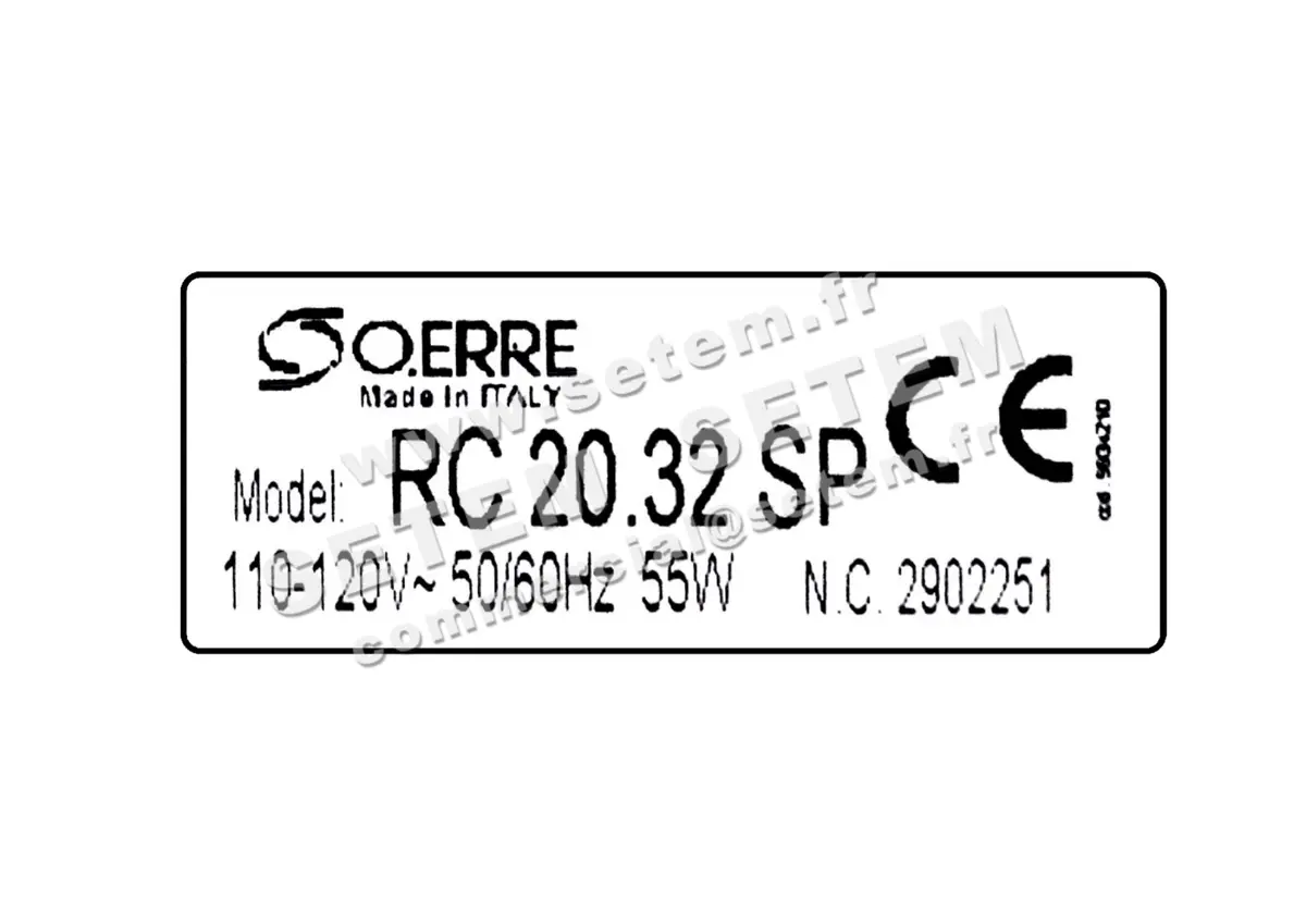 4812000220-VENTILATEUR OERRE RC20.32SP 110/120V IP44 GRIGIO RAL7035 6