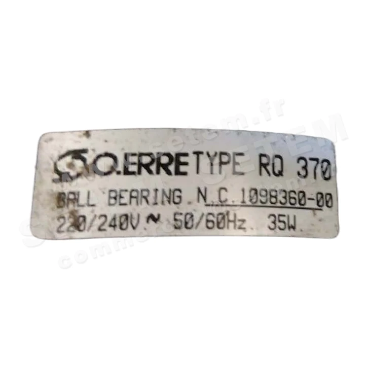 4812001580-VENTILATEUR OERRE RQ370 230V