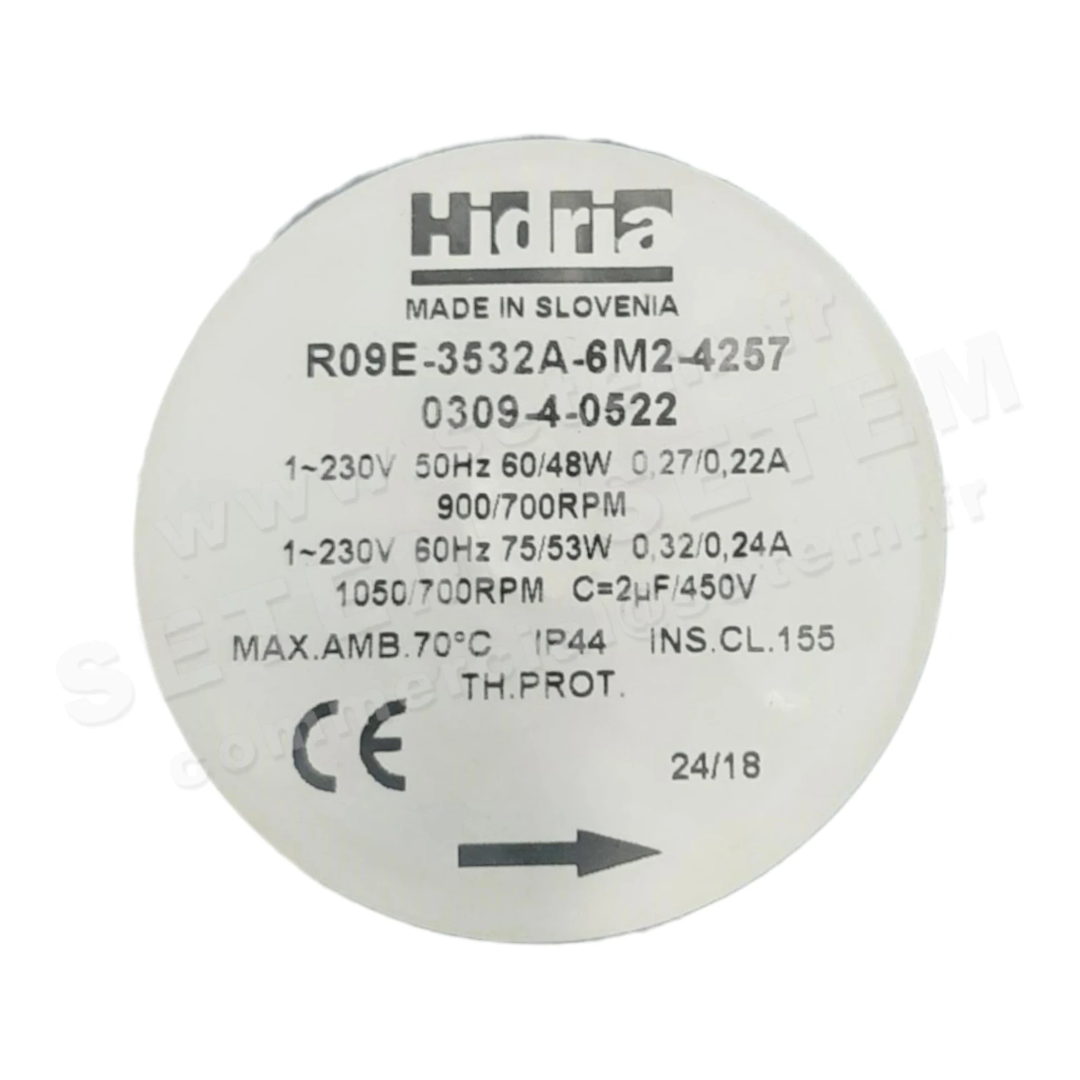 4900000102-MOTOHELICE HF R09E-3532A-6M2-4257 *0309-4-0522* 2